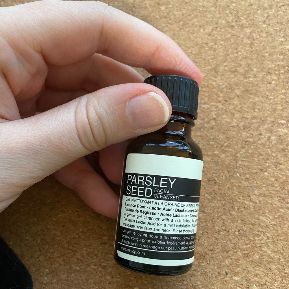 Aēsop Parsley Seed Facial Cleanser Travel Sized